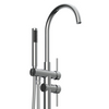 Cascata moderna con beccuccio freestanding Kaiping Chrome Cascade per docce