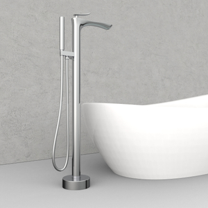 Guangdong Elegante Sparkle Crystal Gleam Miscelatore per vasca da bagno indipendente