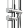 Cascata moderna con beccuccio freestanding Kaiping Chrome Cascade per docce