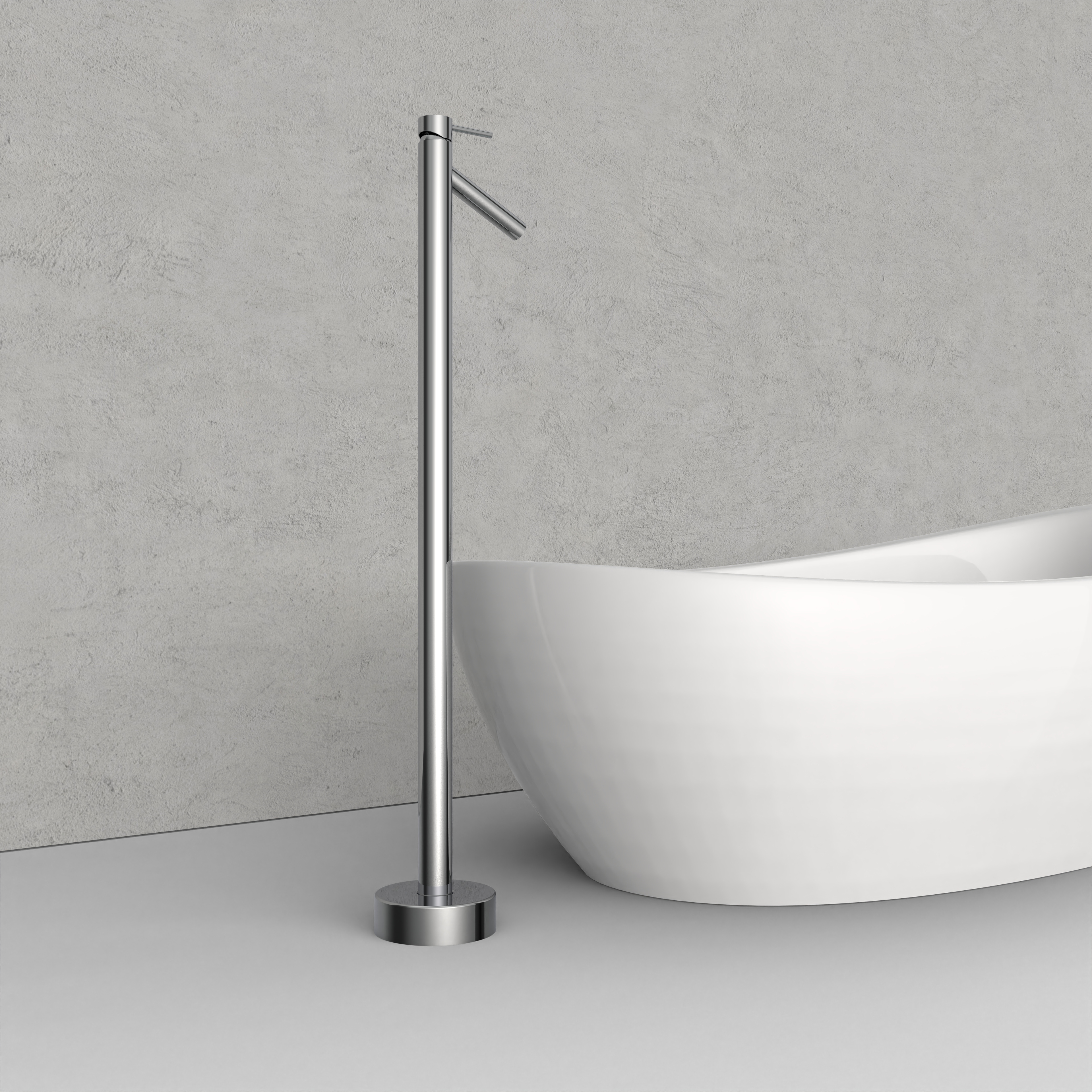 Rubinetto per lavabo indipendente elegante ed elegante per lavabo su colonna